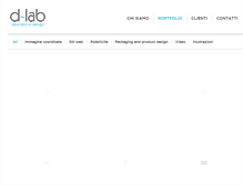 Tablet Screenshot of laboratoriodesign.it